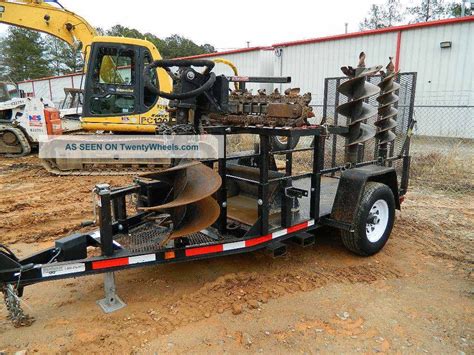 skid steer trailer attachment|mini skid steer trailer package.